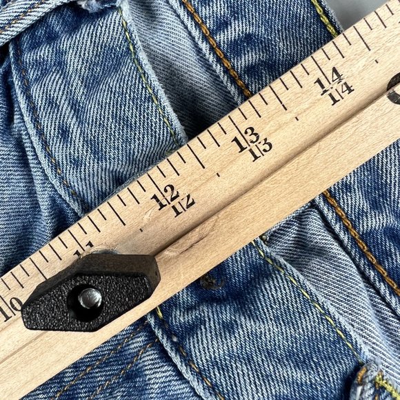 Levi's Jeans Men's 35 x 32* 560 Comfort Loose Fit Tapered Leg Blue Faded Denim - Picture 15 of 16